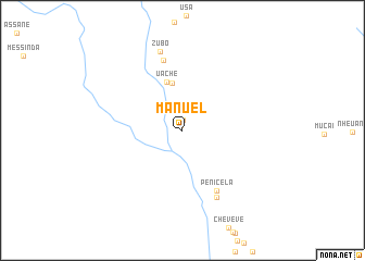 map of Manuel
