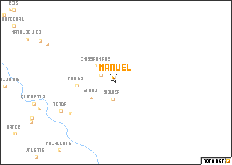 map of Manuel