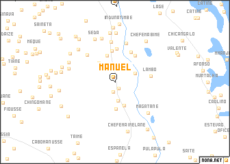 map of Manuel