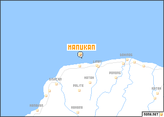 map of Manukan