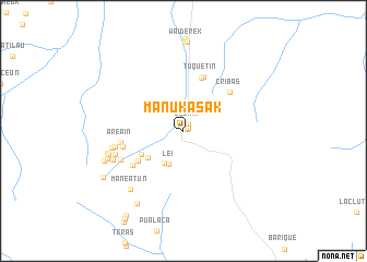 map of Manukasak