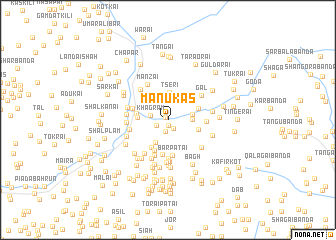 map of Mānu Kas