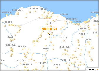 map of Manulai