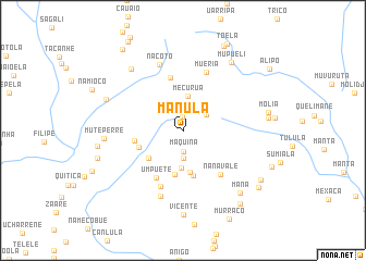 map of Mànula