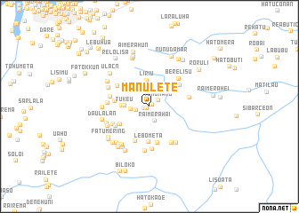 map of Manulete