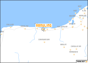 map of Manuling