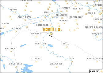 map of Manulla