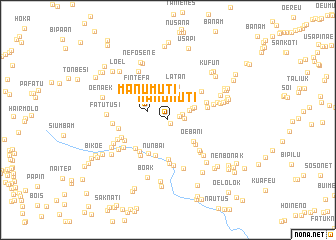 map of Manumuti