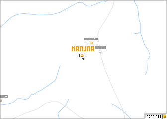 map of Manuna