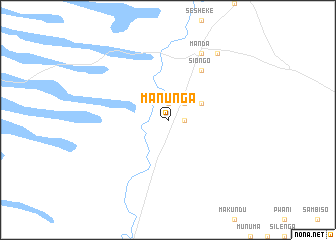 map of Manunga