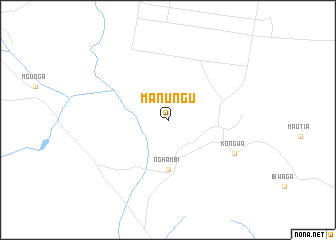 map of Manungu