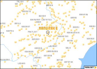 map of Manurake