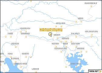 map of Manurinumu