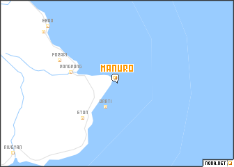 map of Manuro