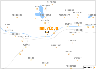 map of Manuylovo