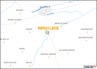 map of Manuylovo