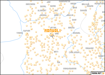 map of Mānwāli