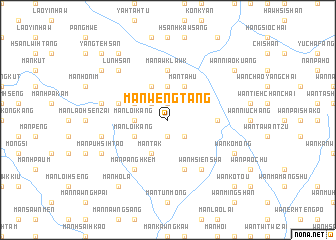 map of Mān Wengtang