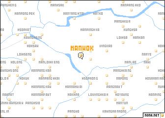 map of Mān Wok