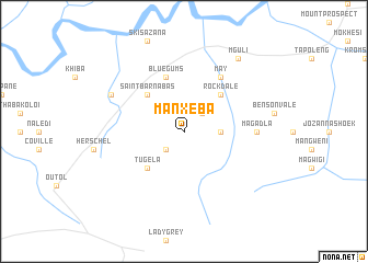 map of Manxeba