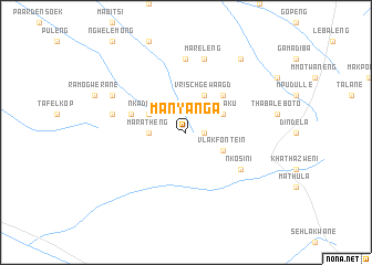 map of Manyanga