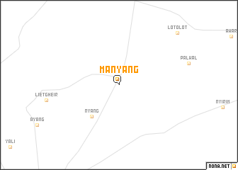 map of Manyang