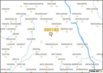 map of Mān Yan