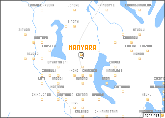 map of Manyara