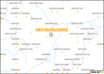 map of Mān Yawngkomnö