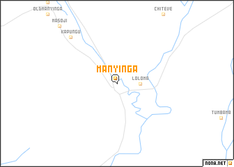 map of Manyinga