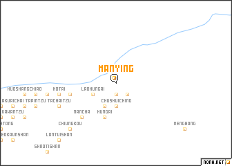 map of Mān Ying