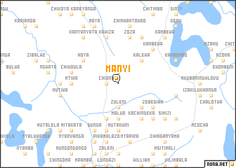 map of Manyi