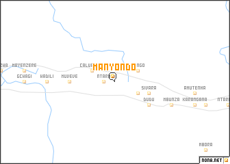 map of Manyondo