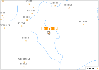 map of Manyovu