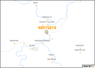 map of Manyshta