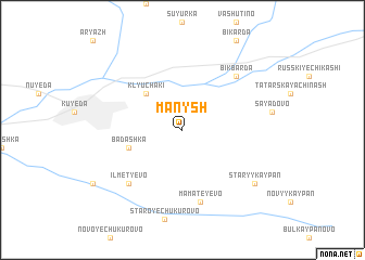 map of Manysh