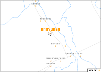 map of Manyumen