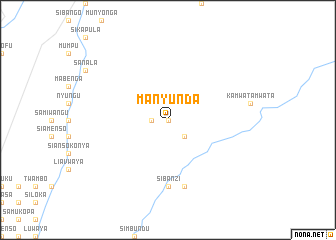 map of Manyunda