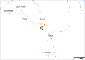 map of Manyu