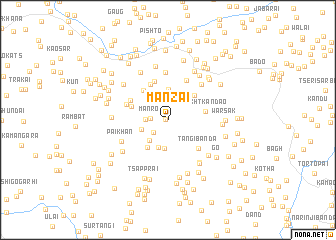 map of Manzai