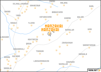 map of Manzakai