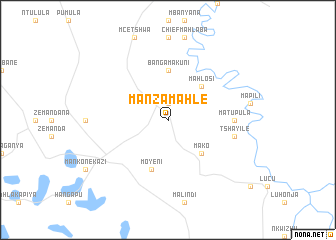 map of Manzamahle