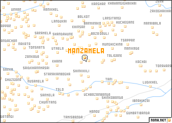 map of Manza Mela