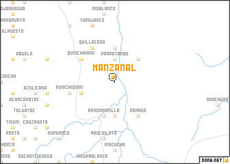 map of Manzanal