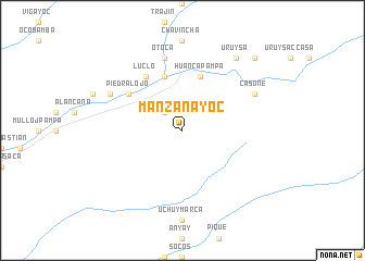map of Manzanayoc