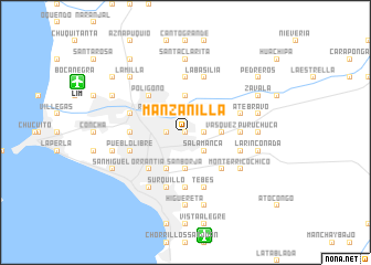 map of Manzanilla