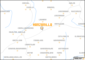 map of Manzanillo