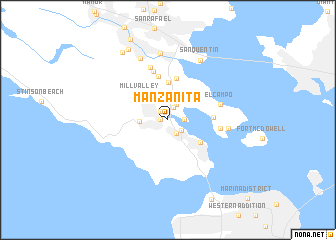 map of Manzanita