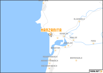 map of Manzanita