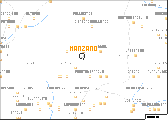 map of Manzano